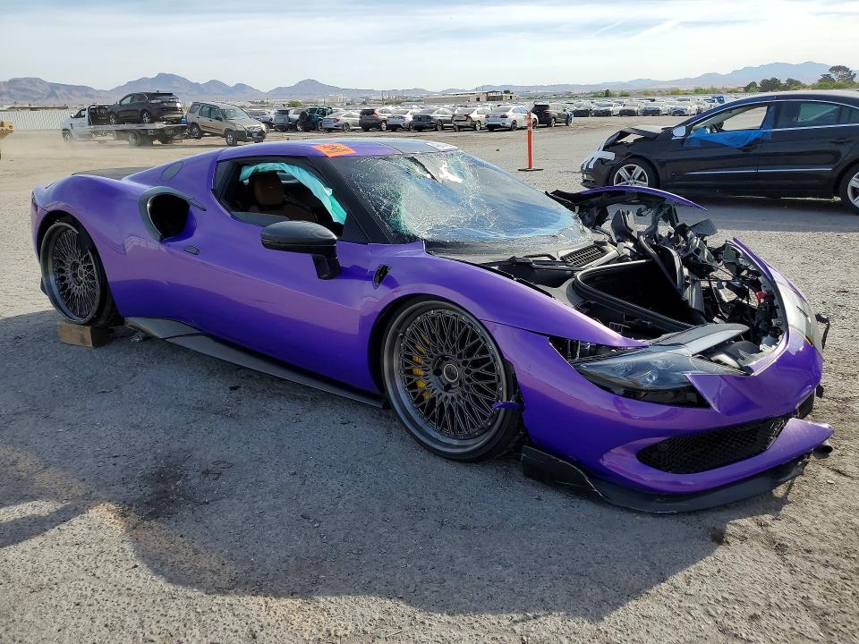 2023 Ferrari 296gtb მანქანა იყიდება აუქციონზე, vin: ZFF99SLA2P0297989, აუქციონის ნომერი: 49272486