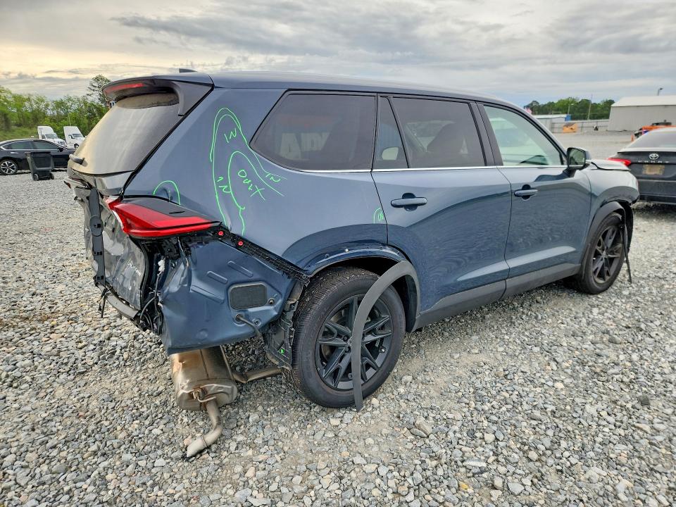 2025 Toyota Grand Highlander მანქანა იყიდება აუქციონზე, vin: 5TDAAAB59SS086232, აუქციონის ნომერი: 48331656