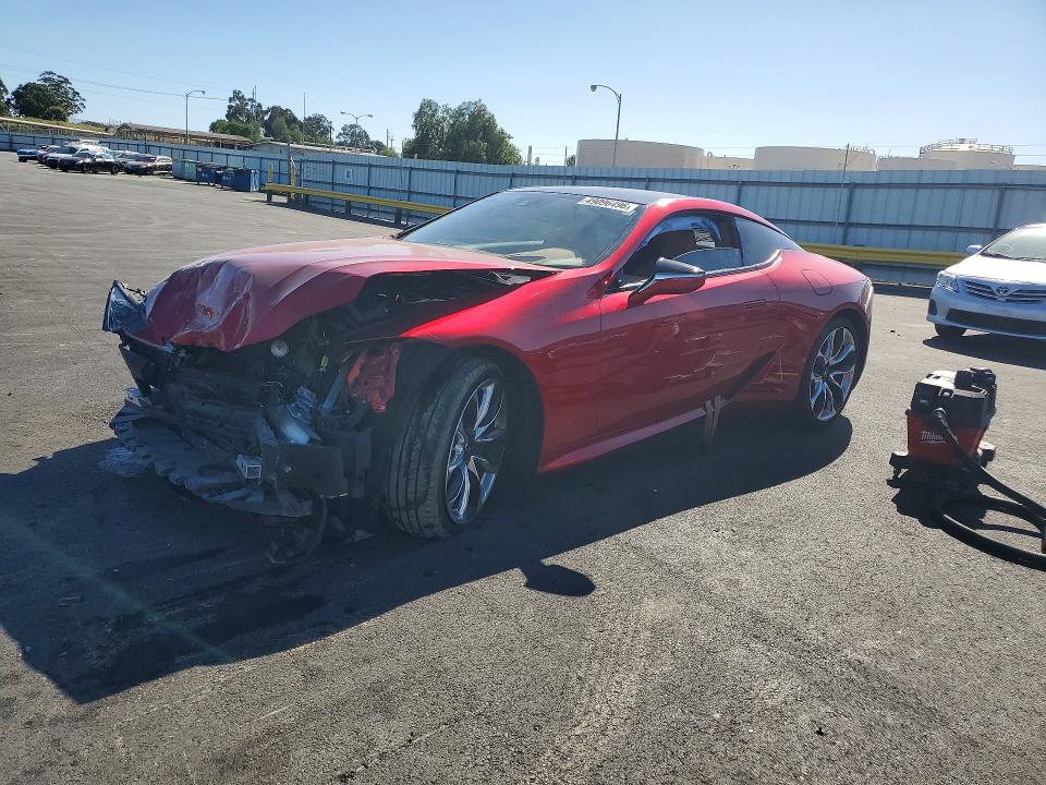 49096496 :رقم المزاد ، JTHHP5AY8JA004565 vin ، 2018 Lexus Lc 500 مزاد بيع