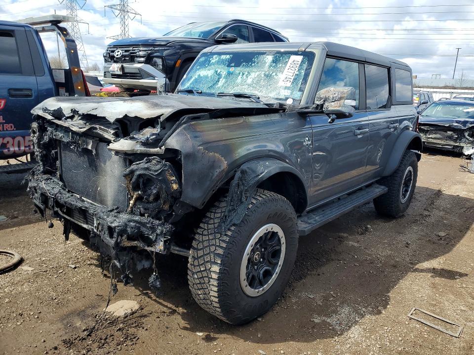 2023 Ford Bronco მანქანა იყიდება აუქციონზე, vin: 1FMDE5DH1PLB01794, აუქციონის ნომერი: 48927746