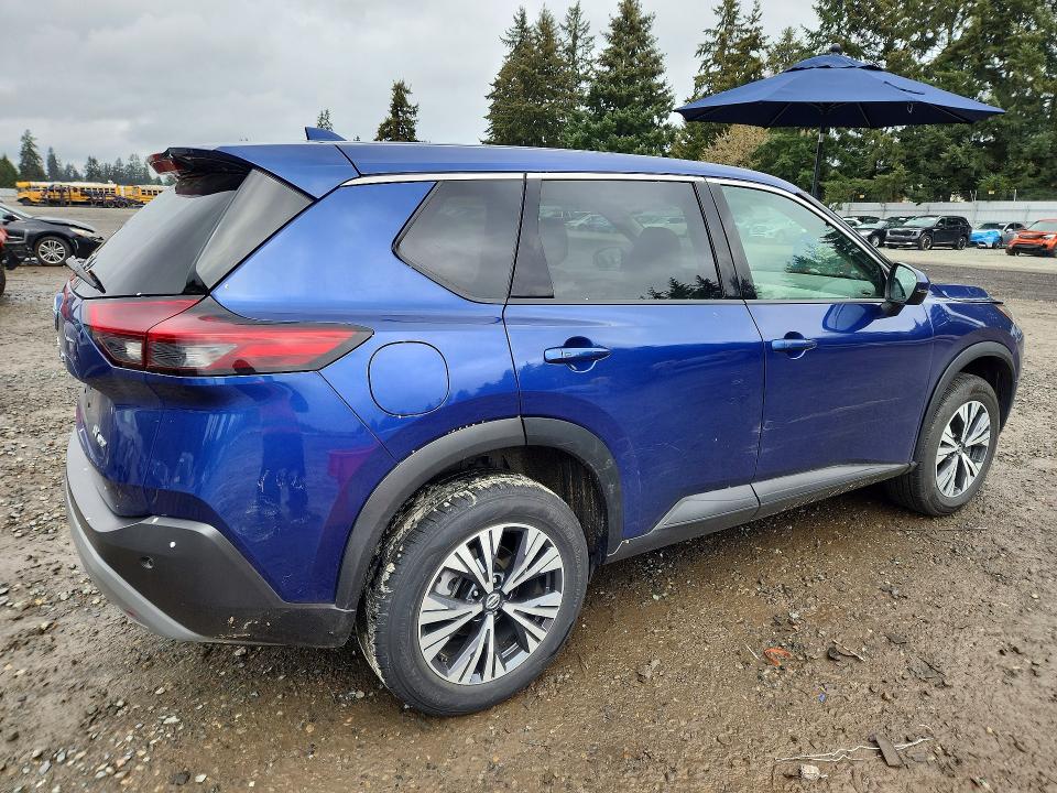 2021 Nissan Rogue მანქანა იყიდება აუქციონზე, vin: 5N1AT3BB6MC752569, აუქციონის ნომერი: 49855026