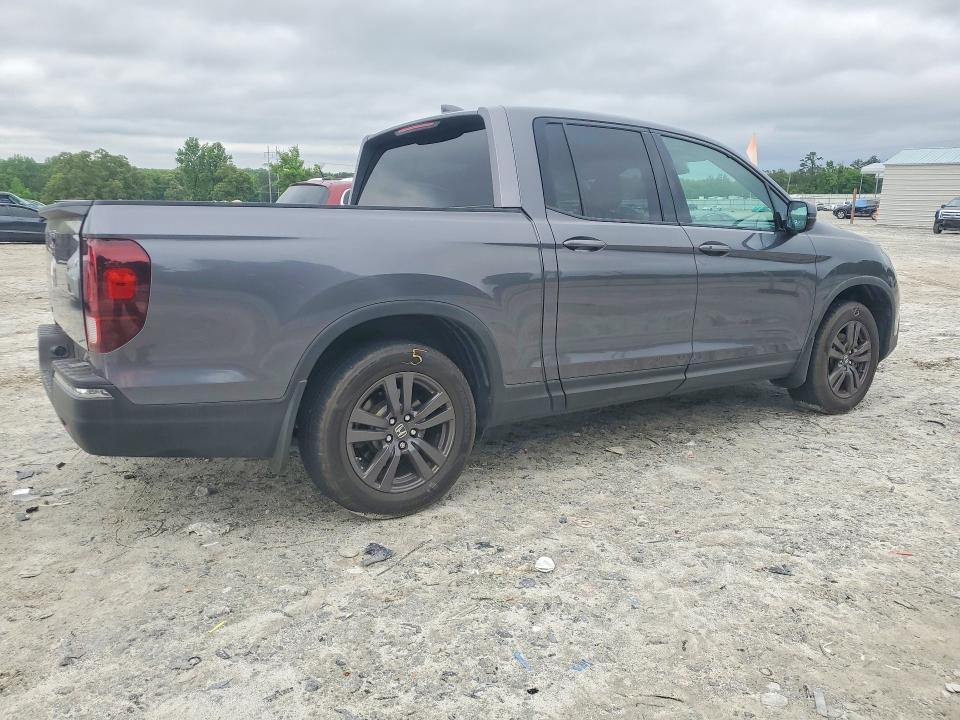 51311726 :رقم المزاد ، 5FPYK2F18LB000513 vin ، 2020 Honda Ridgeline مزاد بيع