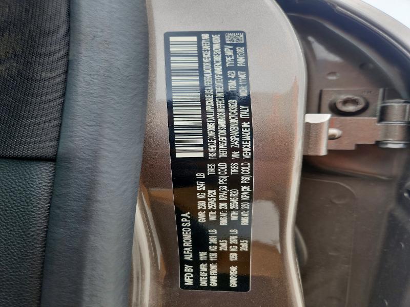 Продажа на аукционе авто 2019 Alfa Romeo Stelvio, vin: ZASPAKBN9K7C43629, номер лота: 51259956