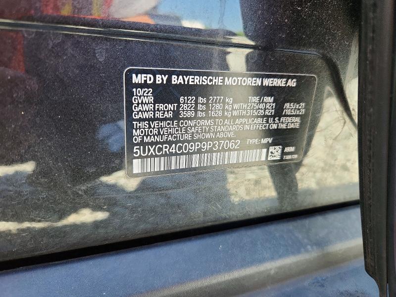 Продаж на аукціоні авто 2023 Bmw X5, vin: 5UXCR4C09P9P37062, номер лоту: 50887166