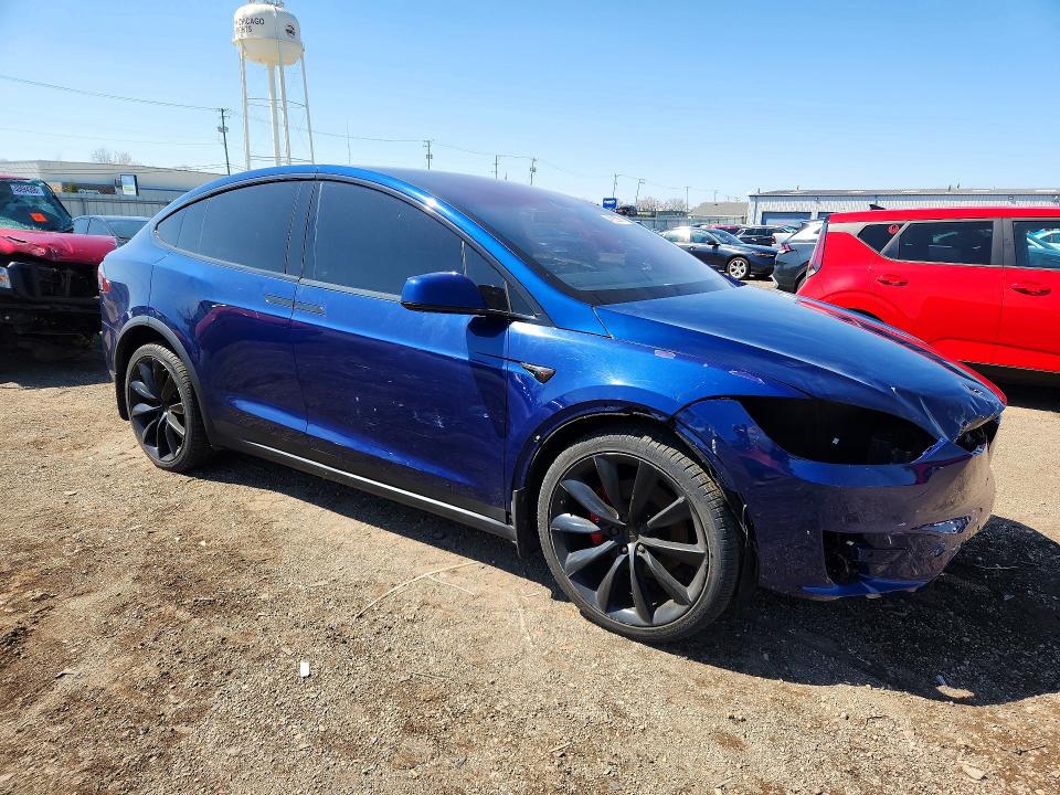 48985556 :رقم المزاد ، 5YJXCAE29GF019745 vin ، 2016 Tesla Model X مزاد بيع