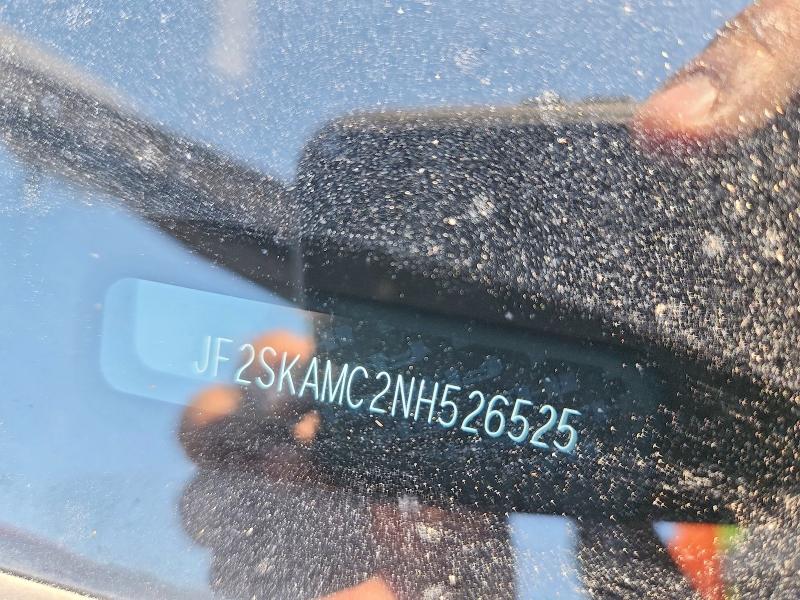 49426476 :رقم المزاد ، JF2SKAMC2NH526525 vin ، 2022 Subaru Forester مزاد بيع