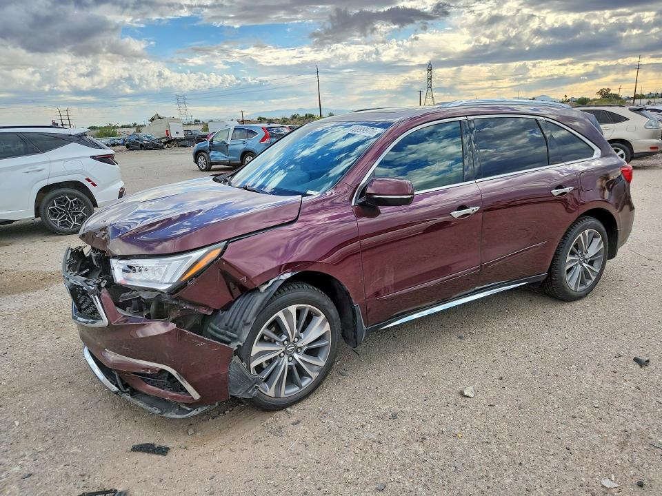 Продаж на аукціоні авто 2017 Acura Mdx, vin: 5FRYD3H51HB007642, номер лоту: 49999976