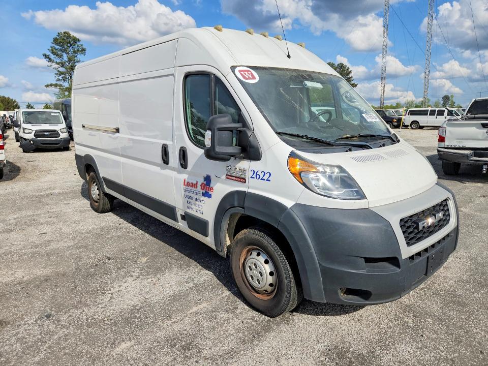 47968706 :رقم المزاد ، 3C6ERVDG3ME508113 vin ، 2021 Ram Promaster 2500 مزاد بيع