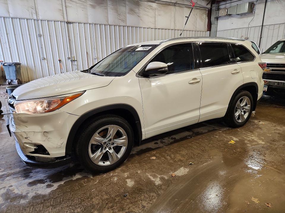 2016 Toyota Highlander მანქანა იყიდება აუქციონზე, vin: 5TDDKRFHXGS322858, აუქციონის ნომერი: 48774046