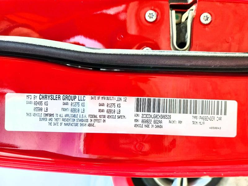 Aukcja sprzedaży 2012 Dodge Charger, vin: 2C3CDXJG0CH306528, numer aukcji: 51270466
