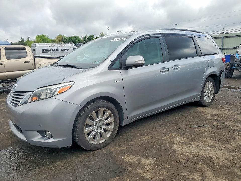 51820476 :رقم المزاد ، 5TDDK3DC1GS130717 vin ، 2016 Toyota Sienna مزاد بيع