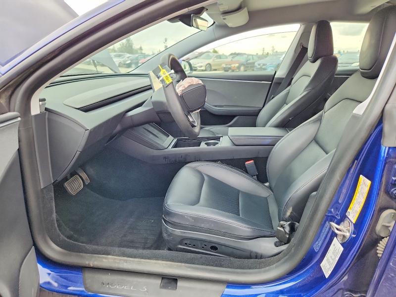 48162046 :رقم المزاد ، 5YJ3E1EA3RF727198 vin ، 2024 Tesla Model 3 مزاد بيع