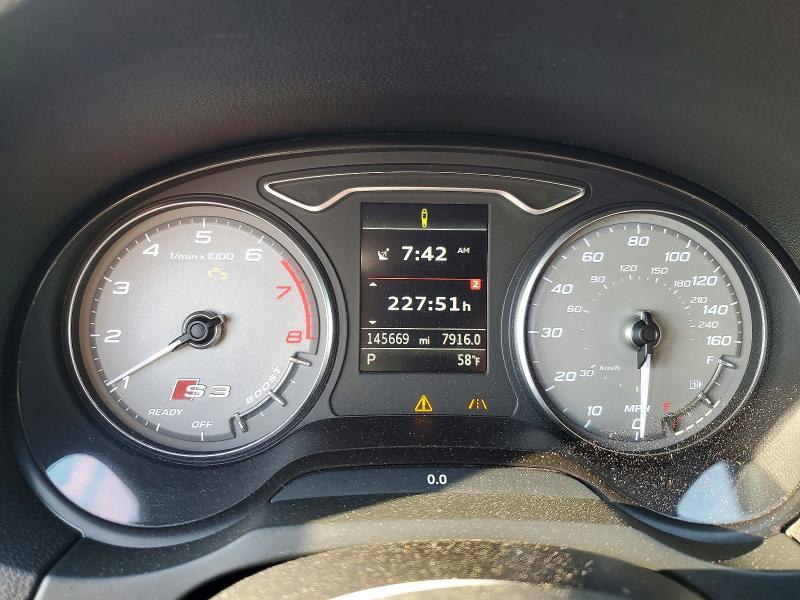 2016 Audi S3 მანქანა იყიდება აუქციონზე, vin: WAUF1GFF4G1005411, აუქციონის ნომერი: 48951086