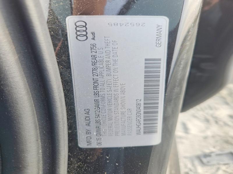 Продаж на аукціоні авто 2016 Audi A6, vin: WAUHGAFC6GN040812, номер лоту: 49046776