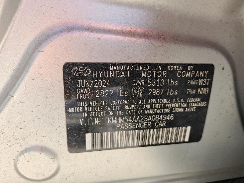 Продаж на аукціоні авто 2025 Hyundai Ioniq 6, vin: KMHM54AA2SA084946, номер лоту: 50223666