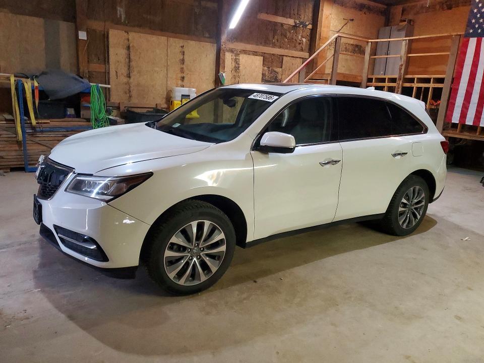 2015 Acura Mdx მანქანა იყიდება აუქციონზე, vin: 5FRYD4H49FB014591, აუქციონის ნომერი: 48707586