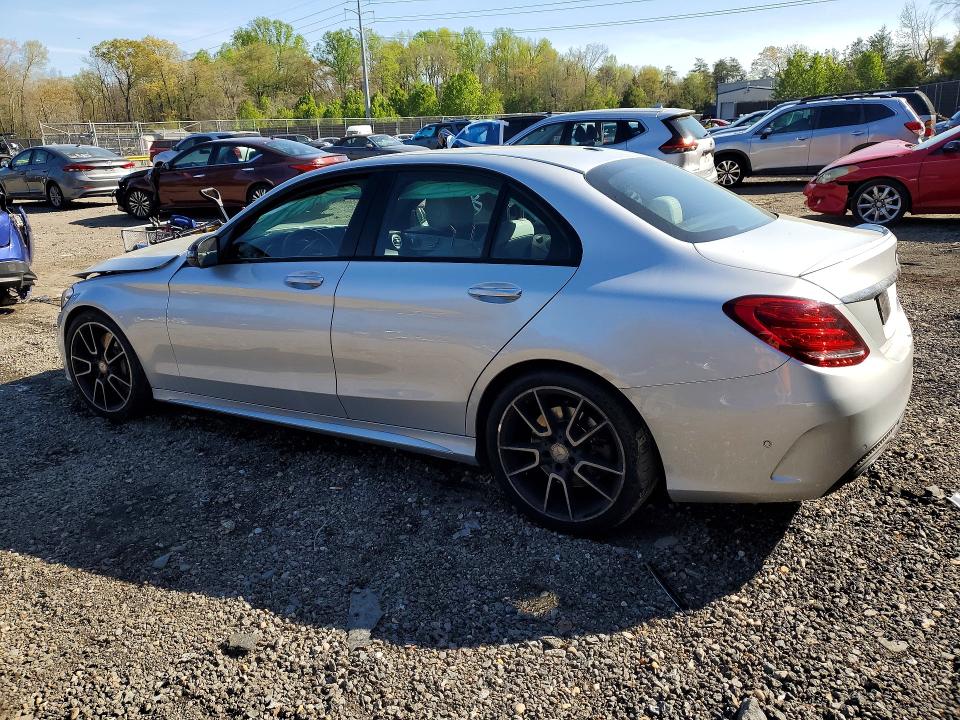 2016 Mercedes-benz C მანქანა იყიდება აუქციონზე, vin: 55SWF6EB7GU115372, აუქციონის ნომერი: 49233116