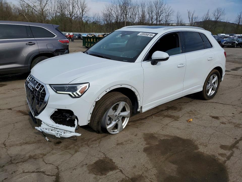 49936816 :رقم المزاد ، WA1BECF30K1083353 vin ، 2019 Audi Q3 مزاد بيع
