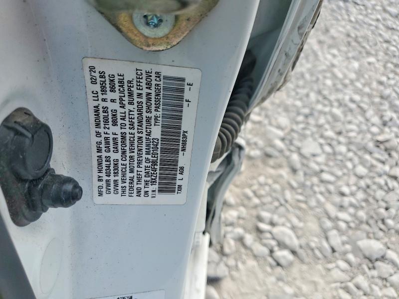 Aukcja sprzedaży 2020 Honda Insight, vin: 19XZE4F98LE010423, numer aukcji: 50836676