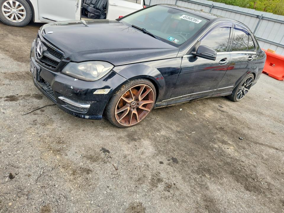 Auction sale of the 2012 Mercedes-benz C, vin: WDDGF8BB3CA616368, lot number: 49368286