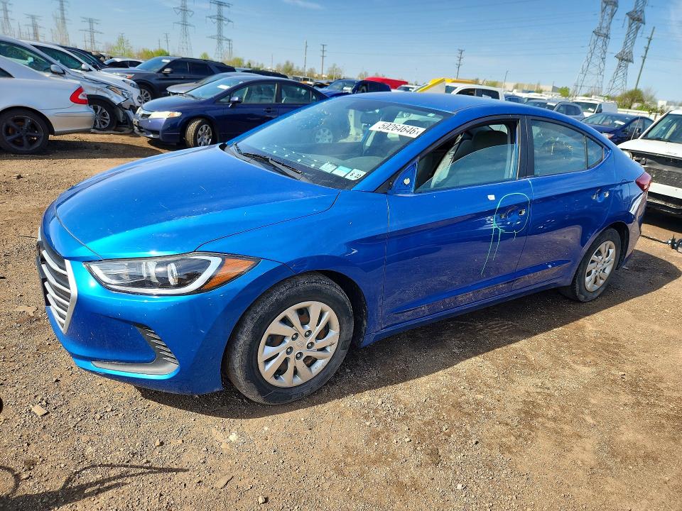 Продажа на аукционе авто 2017 Hyundai Elantra, vin: KMHD74LF9HU353728, номер лота: 50264646