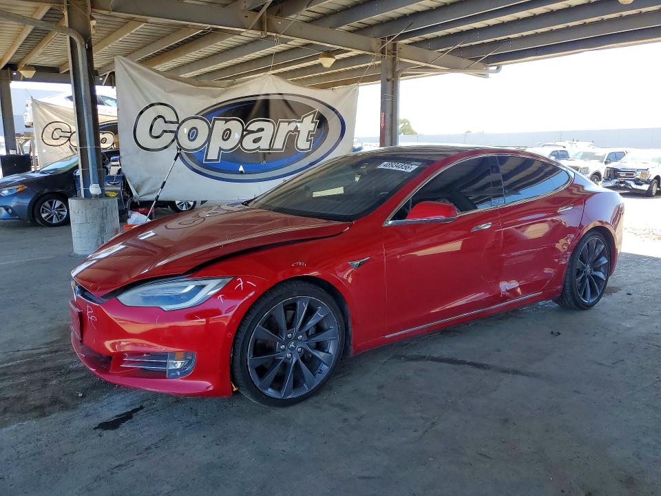 2017 Tesla Model S მანქანა იყიდება აუქციონზე, vin: 5YJSA1E13HF208903, აუქციონის ნომერი: 48934856