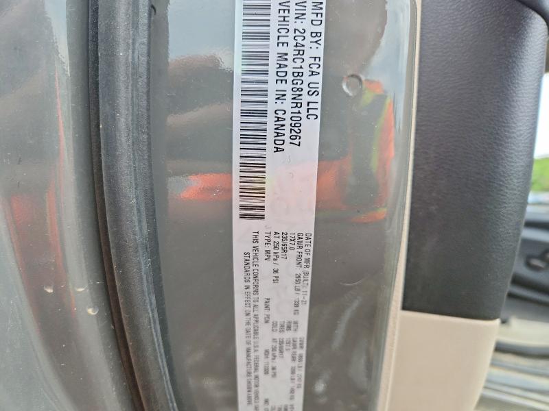 Aukcja sprzedaży 2022 Chrysler Pacifica, vin: 2C4RC1BG8NR109267, numer aukcji: 50606456