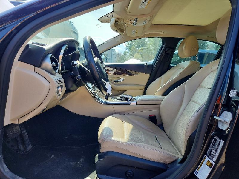 50091156 :رقم المزاد ، 55SWF4KB6GU111046 vin ، 2016 Mercedes-benz C مزاد بيع