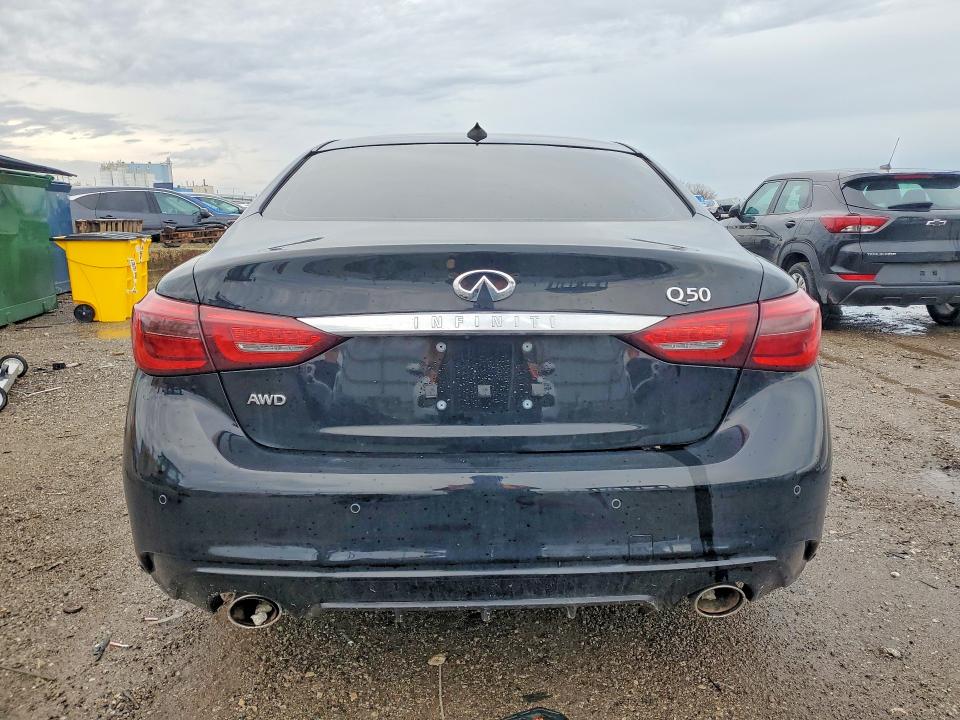 2023 Infiniti Q50 მანქანა იყიდება აუქციონზე, vin: JN1EV7BR7PM540110, აუქციონის ნომერი: 48748406
