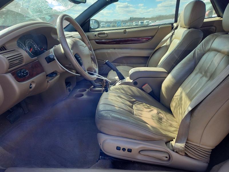 Продажа на аукционе авто 2001 Chrysler Sebring, vin: 1C3EL55U71N637515, номер лота: 48627166