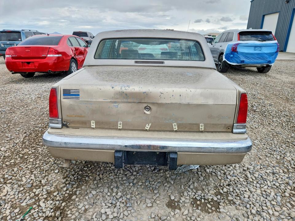 49497796 :رقم المزاد ، 1C3XY66R8MD284030 vin ، 1991 Chrysler New Yorker مزاد بيع