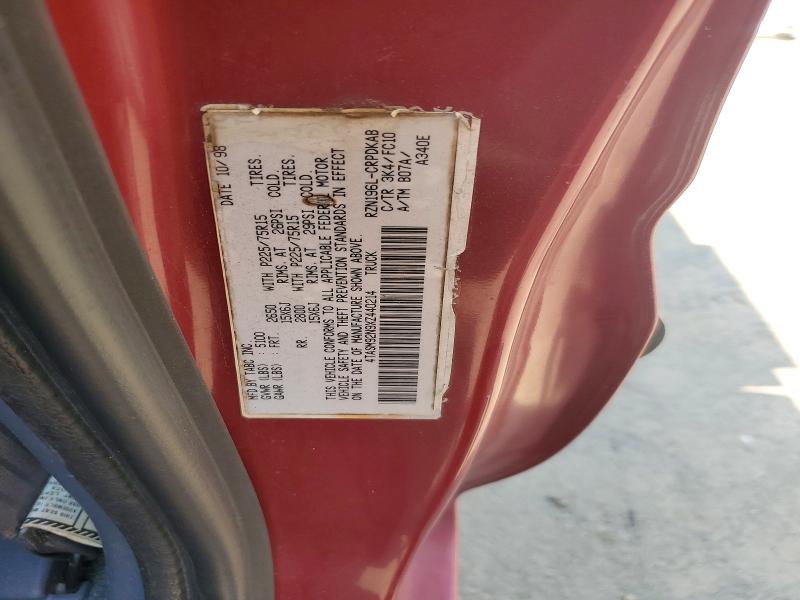51189846 :رقم المزاد ، 4TASM92N9XZ440214 vin ، 1999 Toyota Tacoma مزاد بيع