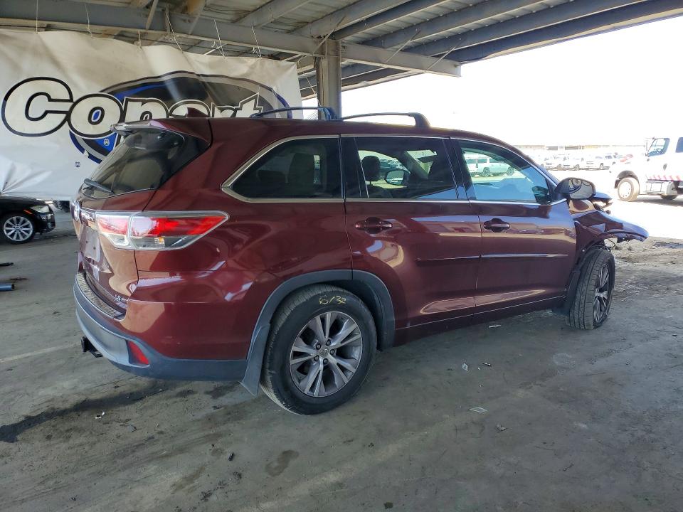 51381086 :رقم المزاد ، 5TDBKRFH4ES065880 vin ، 2014 Toyota Highlander مزاد بيع