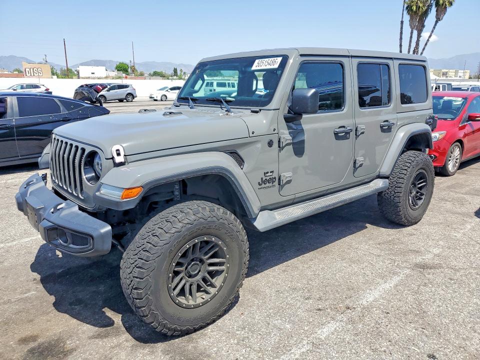 50515486 :رقم المزاد ، 1C4HJXEGXMW508705 vin ، 2021 Jeep Wrangler Unlimited مزاد بيع
