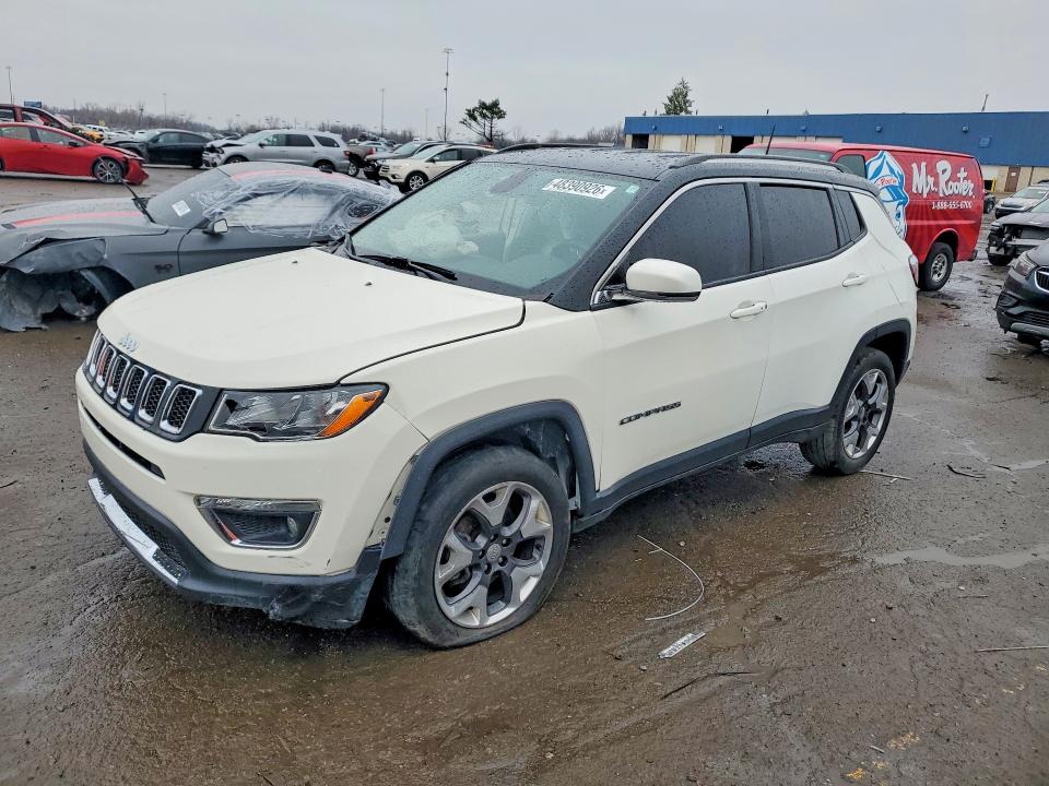 Aukcja sprzedaży 2019 Jeep Compass, vin: 3C4NJDCB5KT827652, numer aukcji: 48390926