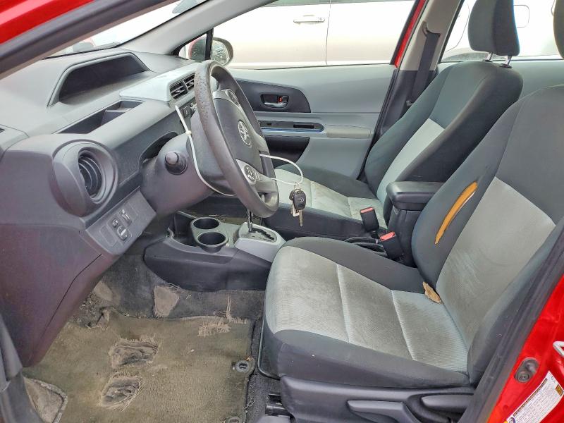 48473786 :رقم المزاد ، JTDKDTB31C1503816 vin ، 2012 Toyota Prius C مزاد بيع