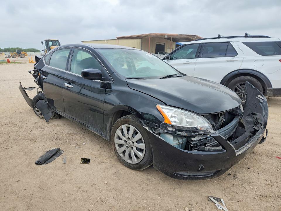 2014 Nissan Sentra მანქანა იყიდება აუქციონზე, vin: 3N1AB7AP3EL678645, აუქციონის ნომერი: 51344726