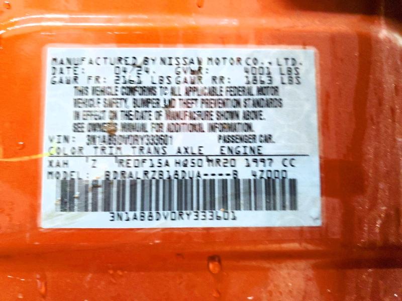 50487376 :رقم المزاد ، 3N1AB8DV0RY333601 vin ، 2024 Nissan Sentra مزاد بيع