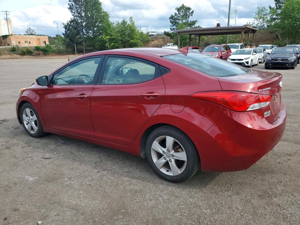 50515216 :رقم المزاد ، 5NPDH4AE8DH443033 vin ، 2013 Hyundai Elantra مزاد بيع