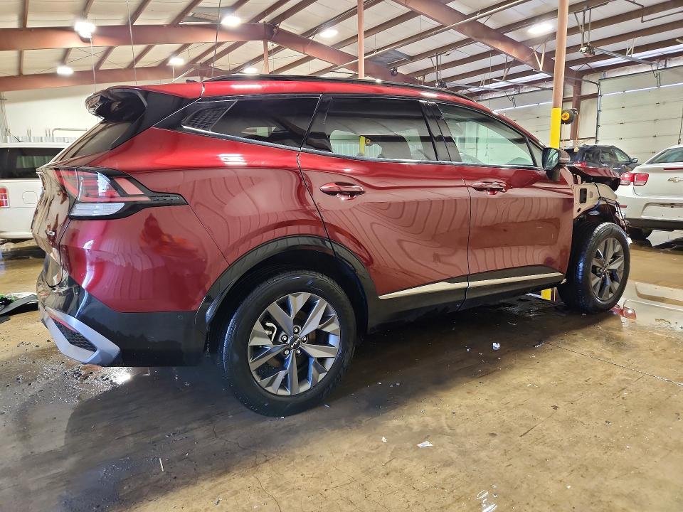 2023 Kia Sportage მანქანა იყიდება აუქციონზე, vin: KNDPXCAG1P7075024, აუქციონის ნომერი: 50887716