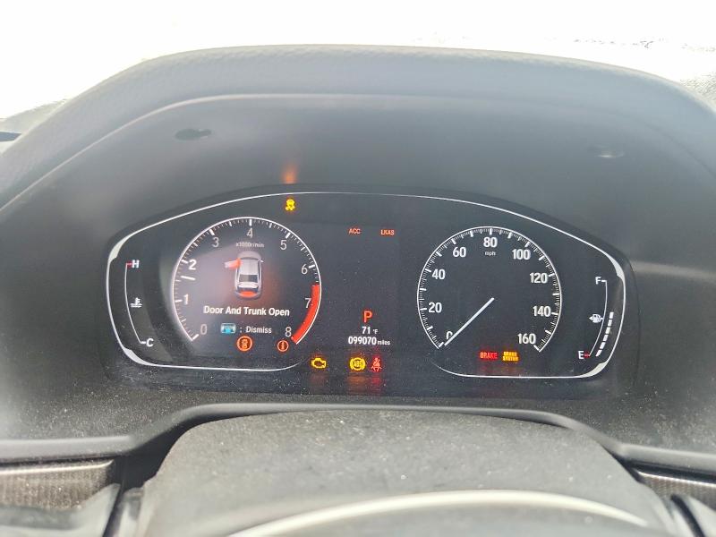 2018 Honda Accord მანქანა იყიდება აუქციონზე, vin: 1HGCV1F38JA205746, აუქციონის ნომერი: 50229596