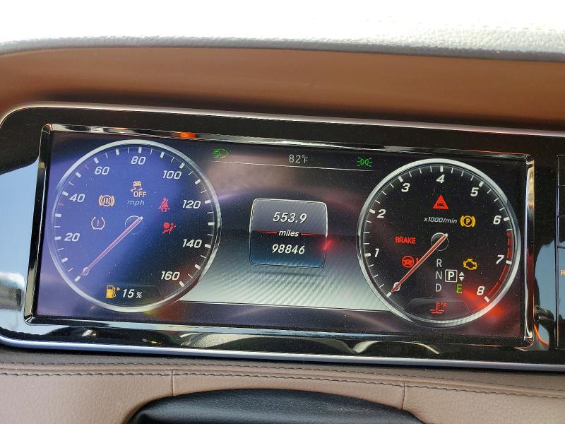 Продаж на аукціоні авто 2015 Mercedes-benz S, vin: WDDUG8CB4FA139176, номер лоту: 50311086