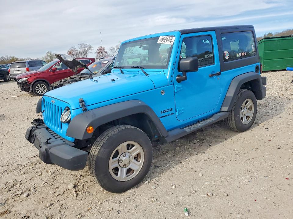 Продажа на аукционе авто 2017 Jeep Wrangler, vin: 1C4AJWAG9HL738065, номер лота: 49624466