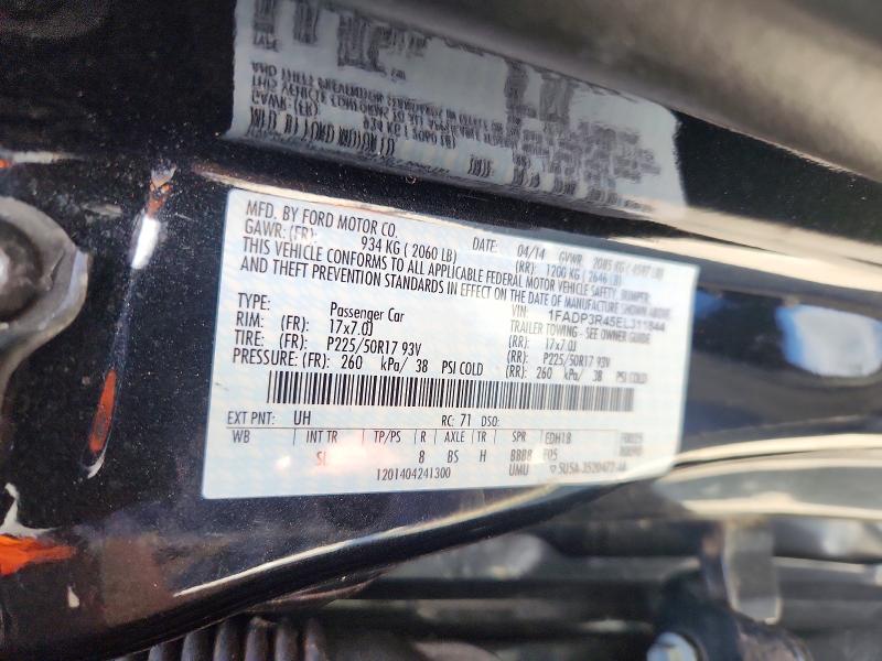 Продажа на аукционе авто 2014 Ford Focus, vin: 1FADP3R45EL311844, номер лота: 48202676