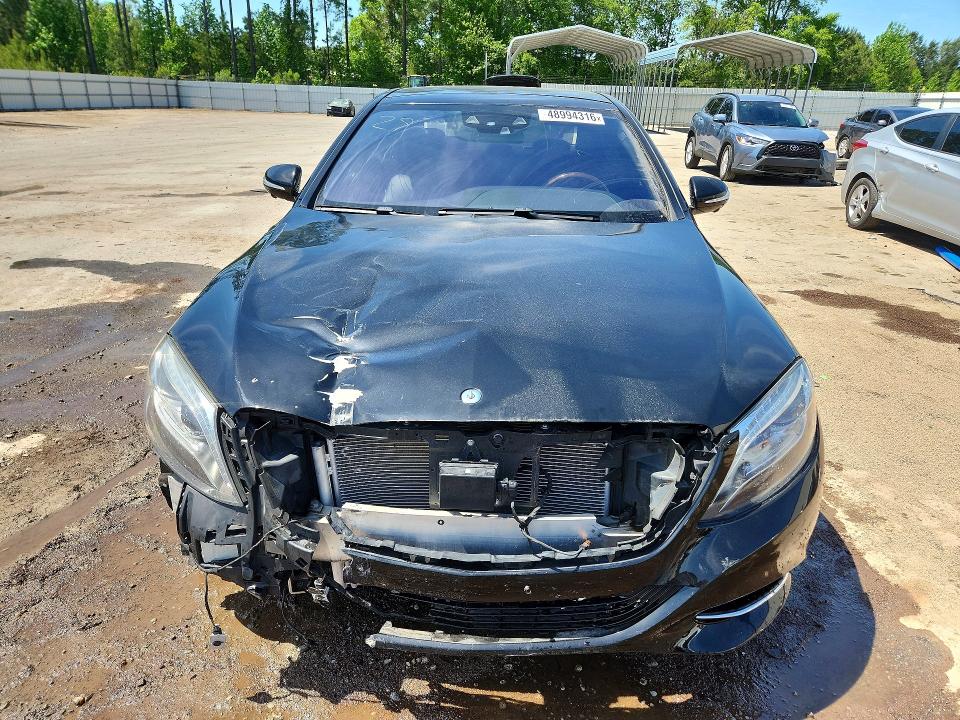 2015 Mercedes-benz S მანქანა იყიდება აუქციონზე, vin: WDDUG8FB0FA199614, აუქციონის ნომერი: 48994316