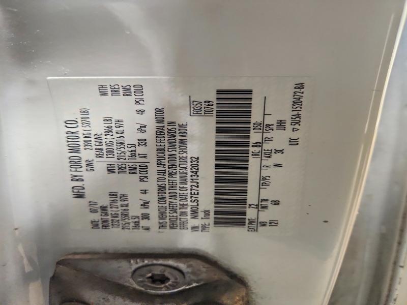 47768496 :رقم المزاد ، NM0LS7E72J1342032 vin ، 2018 Ford Transit Connect مزاد بيع