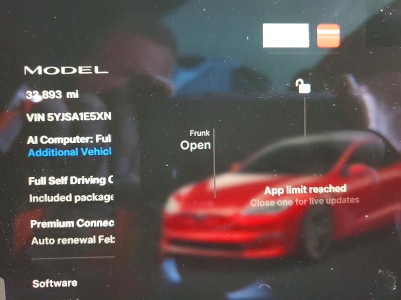 51334286 :رقم المزاد ، 5YJSA1E5XNF464616 vin ، 2022 Tesla Model S مزاد بيع
