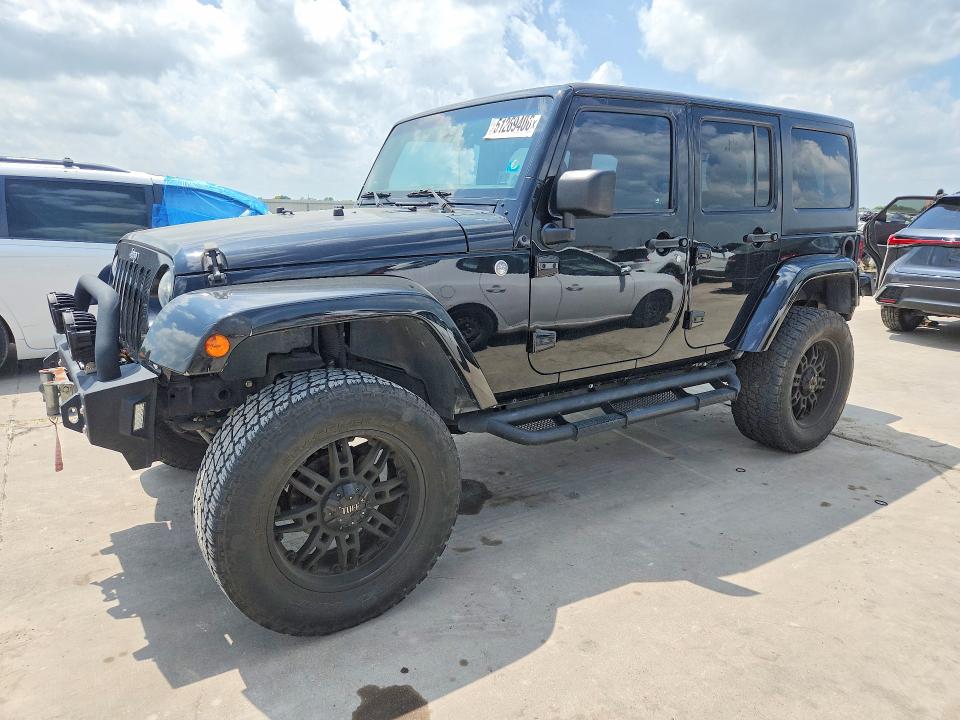 2014 Jeep Wrangler Unlimited მანქანა იყიდება აუქციონზე, vin: 1C4BJWEG9EL100473, აუქციონის ნომერი: 51269406