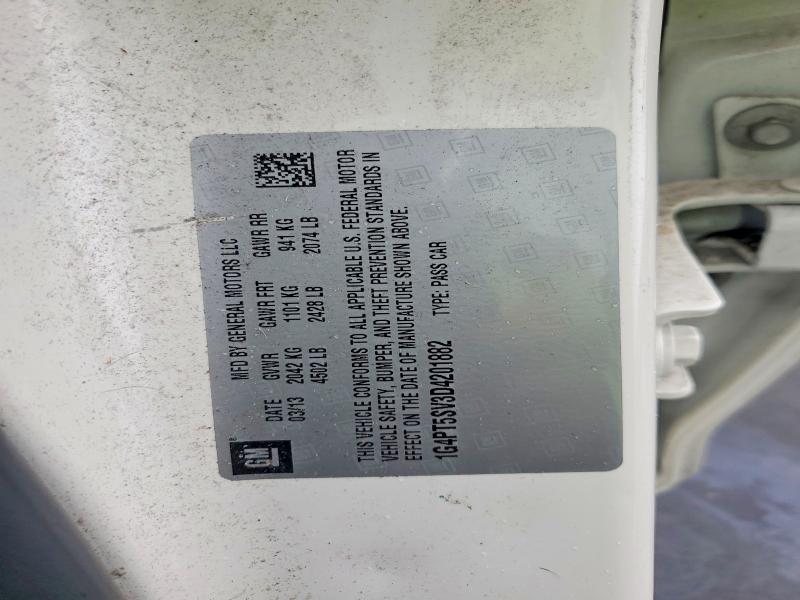 Aukcja sprzedaży 2013 Buick Verano, vin: 1G4PT5SV3D4201882, numer aukcji: 50369236