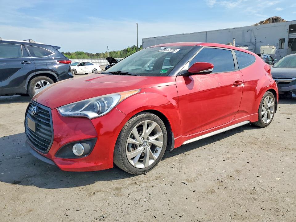 2015 Hyundai Veloster მანქანა იყიდება აუქციონზე, vin: KMHTC6AE5FU221771, აუქციონის ნომერი: 49637156